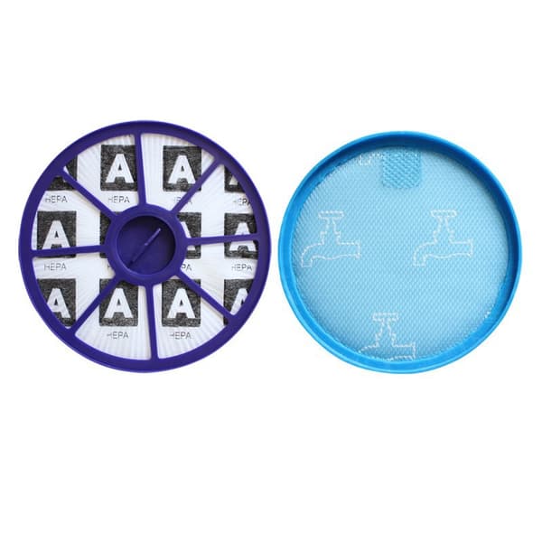 Kompatibel med Dyson DC19 DC20 DC21 støvsugerfilter sæt Blue+Purple 1 Set(+)