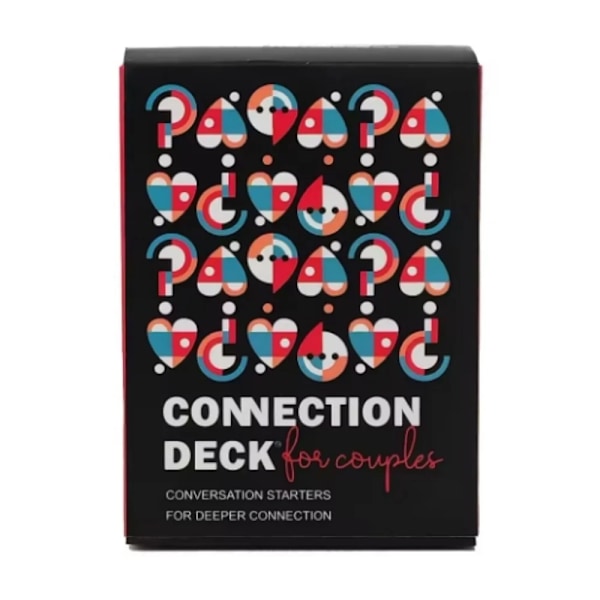Connection Deck Spillekort - Samtalestartere til dybere forbindelse, par dialog festspil kort