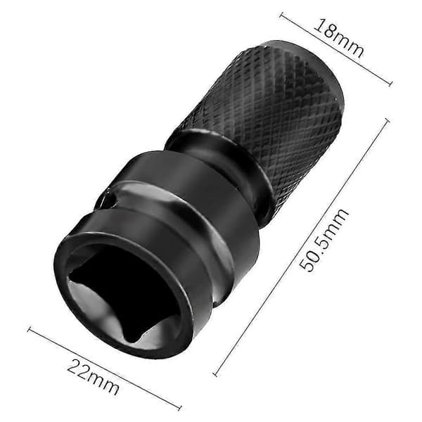 Hexagonaxel (0,6 cm) Snabbkoppling Konverterare