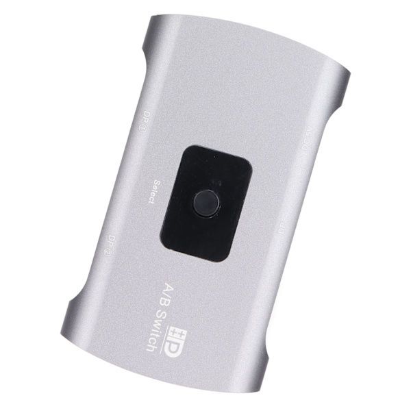 DP A/B Bryter 3D Visuelle Effekter DP1.2 Toveis Bryter Konverter 4K 60Hz DC 5V Ekstern Strømforsyning