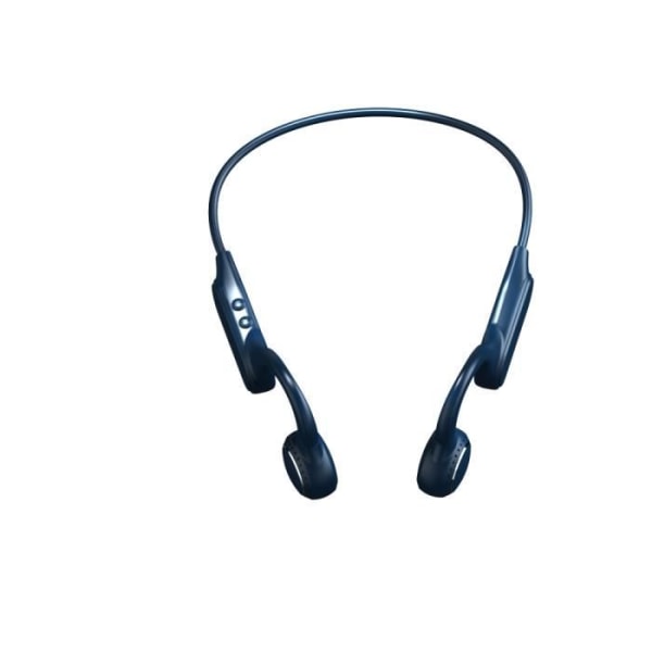 Trådlösa benledningshörlurar, Bluetooth hörlurar för sportlöpcykling, -Blå