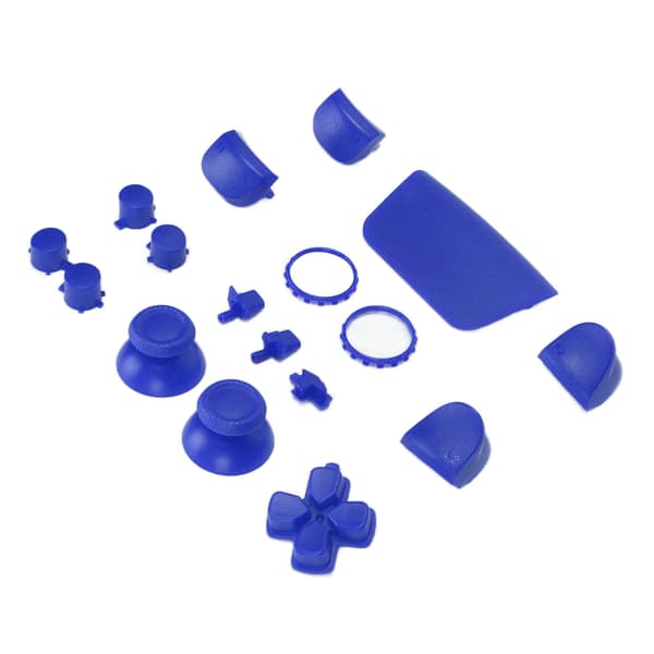 Ersättningsknappar L2 R2 Full Buttons Set Ersättningsknapp Reparationssats för PS5 ControllerBlå