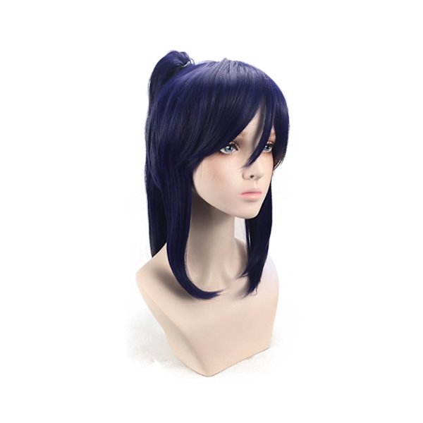 Sarjakuva Anime Pitkä Peruukki Tekotukka Cosplay Juhlatarvikkeet Viehättävä Hiustyyli Lahjat - Violetti