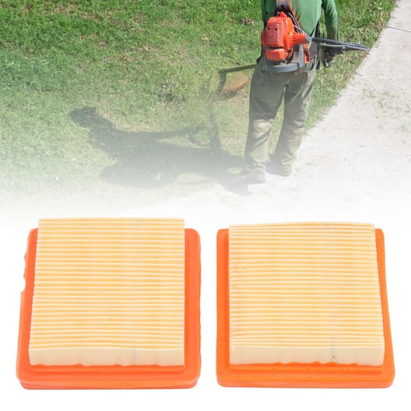 5 STK Trimmer Luftfilter Panel Filterpapir Trimmer Luftfilter Udskiftning til Stihl FS91 Haveværktøj