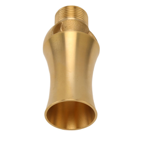 Dammsprinkler Vattenfontänmunstycke Koppar Istorn Kaskade Cedar Sprayhuvud för Trädgårdsdamm G1/2 G3/4 Universal 9.5cm