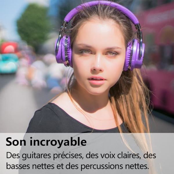 Cowin E7 Violetit Bluetooth-kuulokkeet - Langaton sankamalli - Hyvä äänenlaatu