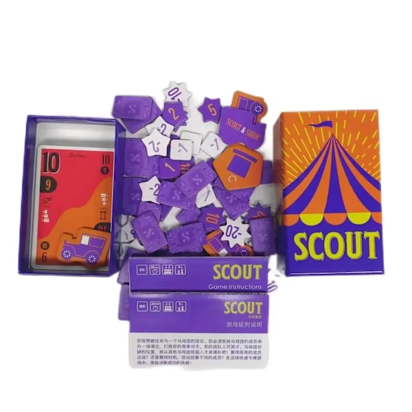 Tuplaa kielileikkisi Circus Scout -pokerikorttipelillä – Täydellinen ikimuistoisiin iltoihin!