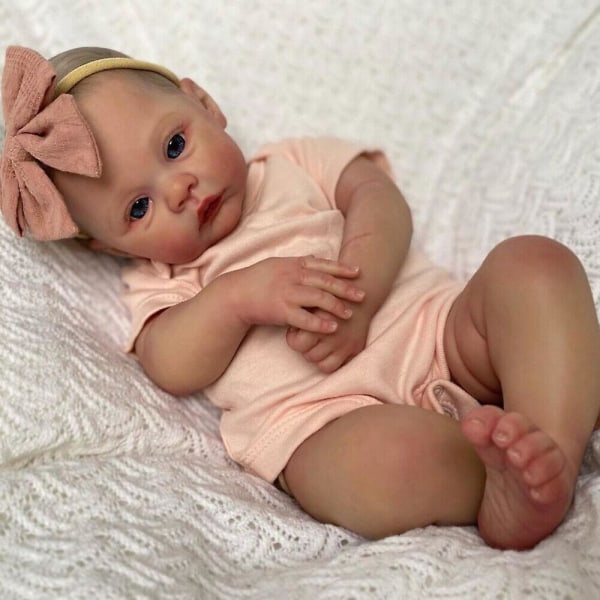 Reborn Dolls Baby Girl-Vinyl Body-Realistic Newborn Doll , ;