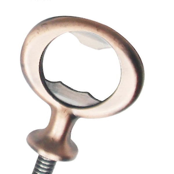 Metall Flaskeåpner Blank Rustfritt Stål Flat Flaskeåpner Innlegg Kit Gjenget Ølåpner Maskinvare style 5
