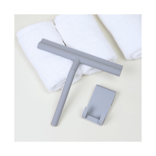 Knbhu Fönstertorkare Non-Slip Multi-purpose Silikon All-purpose Cleaner Scraper for Home-Grey - Grå