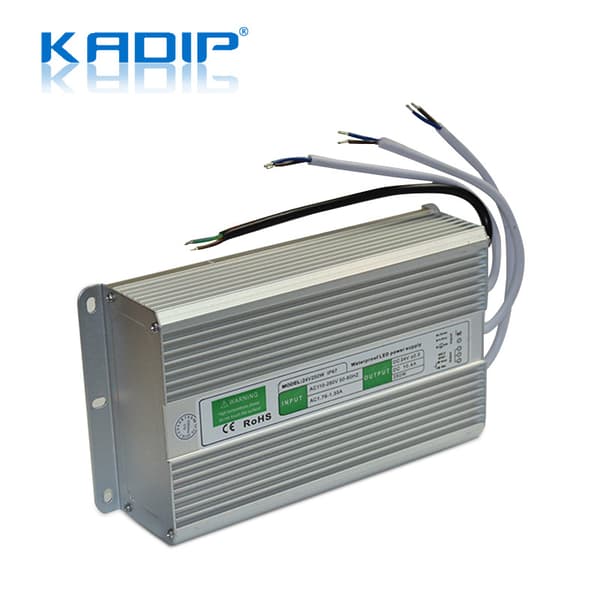 200W Udendørs IP67 Vandafvisende Koblingsstrømforsyning til LED-display og Belysning 12v200wip67