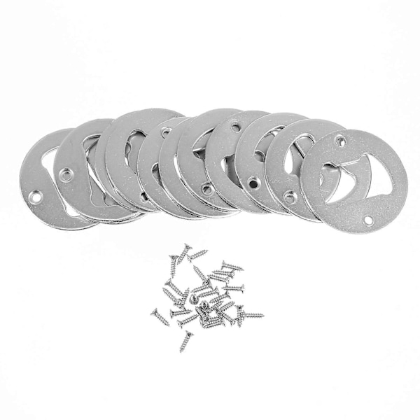 Manuell Multifunktionell Flasköppnare för Vuxna Hemanvändning 12-pack Silver 4X4X0.2CM