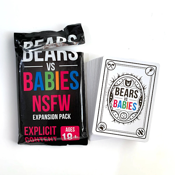 Bears VS Babies Brætspil Udvidelsespakke Interaktionskort Basisspil Pædagogisk Legetøj