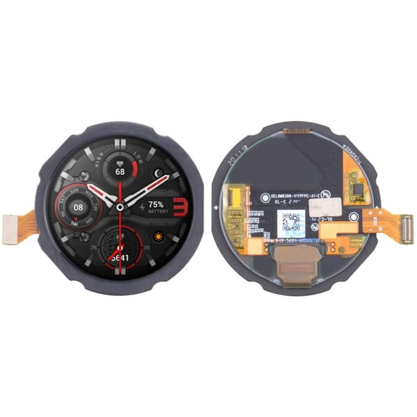 Amazfit T-Rex 2 Kompatibel LCD-pekskärmsenhet-Dugt