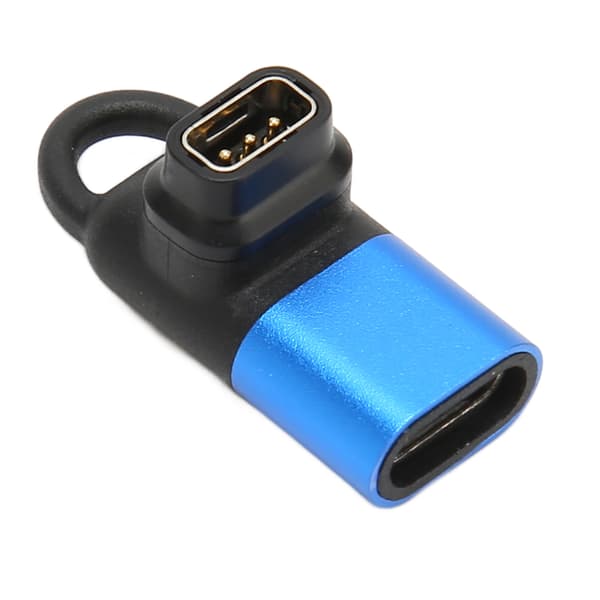Älykellon latauskaapelin muunnin USB Type C -sovitin Coros Pace2 Apex Pro Vertix 2 -kelloille, musta