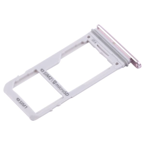 SIM- og Micro SD-kortbakke kompatibel med Samsung Galaxy S8 / S8+ SIM To SIM-slots Micro SD-Dugt Grey