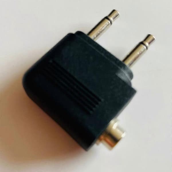 Flyadaptere for hodetelefoner flysete