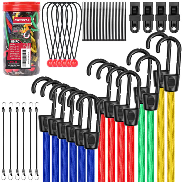 97130 60 dele bungeesnor sæt til biler 60 Piece Set