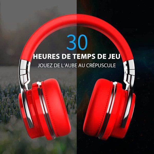 COWIN E7 Pro Aktiv Støjreducerende Bluetooth Headset med Mikrofon i det Trådløse Headset