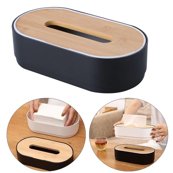 Wodoen Tissue Box Tissue Holder Tissue Case Facial Tissue Box Sort