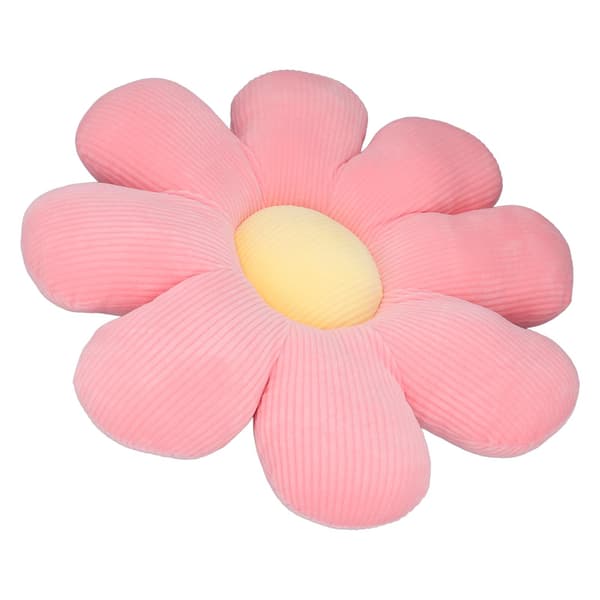 Plys Daisy Pude Blød Daisy Blomst Pyntepude Daisy Gulv Siddehynde til Stol Sofa Bil Type 4