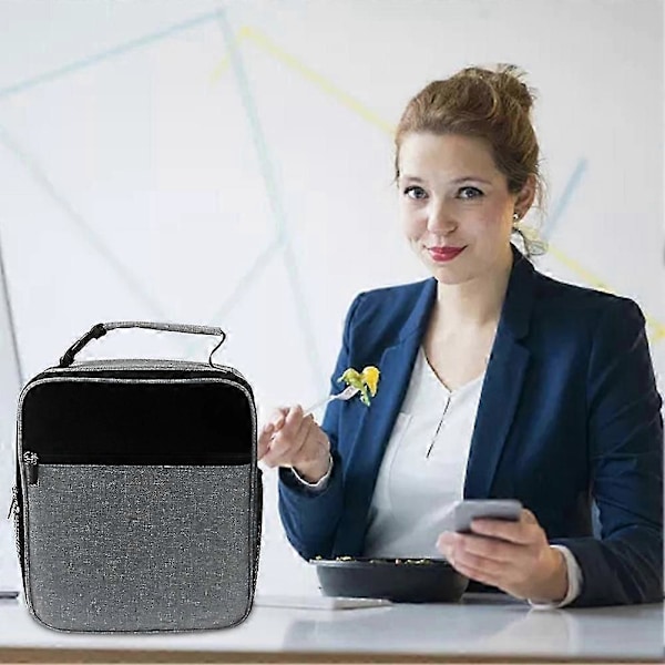 Lounaskassi Eristetty Lounasrasia Uudelleenkäytettävä Unisex-kassi Lounasrasia