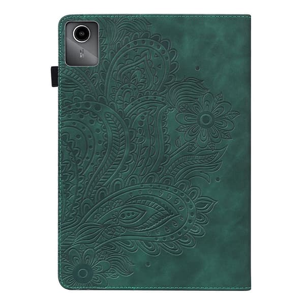 Læder Tablet Cover til Lenovo Tab M11 / Xiaoxin Pad 11 2024 Green