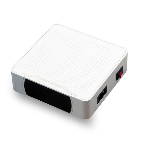 Type-C 6-ports USB-opladningsadapter, EU-stik til telefoner og tablets White EU Plug