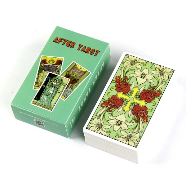 After Tarot Rider Kortstokk A 78 Kort Oracle Engelsk Visions Divination Edition Brettspill For Underholdning Fritid