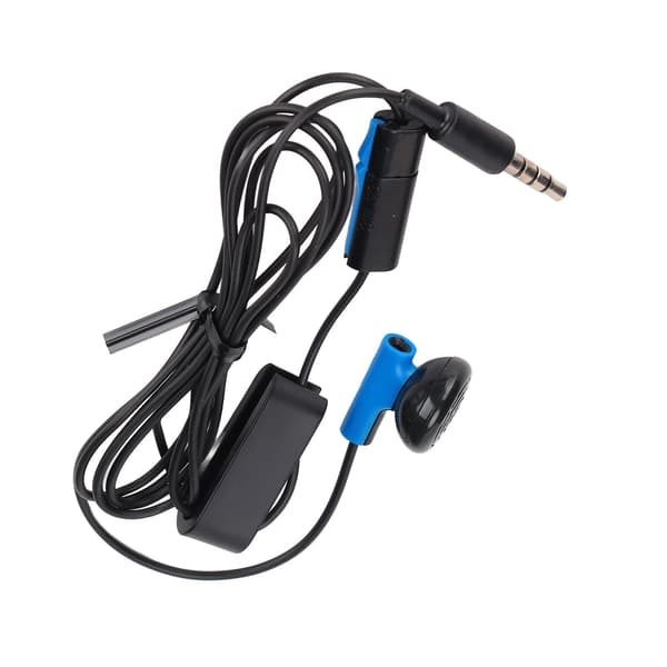 Spillkontroller Ørepropper Støyreduksjon Multifunksjon 3.5mm Kablet Gaming Øretelefon for PS4 Kontroller