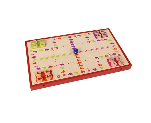 Barn 2 i 1 Katapult Bumper Flygande Schackbräde Pussel Leksak Bord Interaktivt Spel