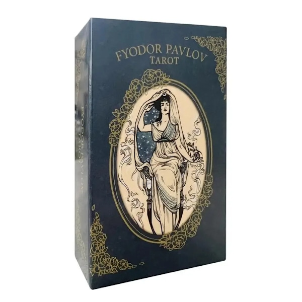 Fyodor Pavlov Tarotkort 78 stk. kort engelske versioner udgave Oracle Board bordspil til familie og venner