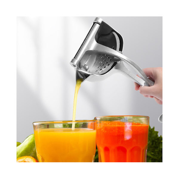 Manuell Juicer Hushålls multifunktionell fruktjuicer-Silver