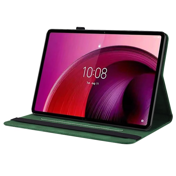 Nahkainen tablettikotelo Lenovo Tab M11/Xiaoxin Pad 11 2024 -malleille Green