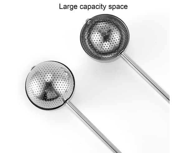 Användbar tesked av livsmedelskvalitet Smooth Edge Tea Spoon - Vit