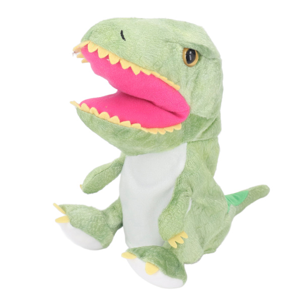 11,8 tum plysch dinosaurie handleksak rörlig mun mjuk dinosauriedjur handleksak för barn Vuxna Grön