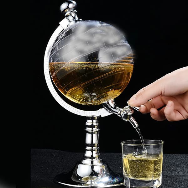 Øl- og drikkedispenser i akryl for bar, restaurant og festbruk