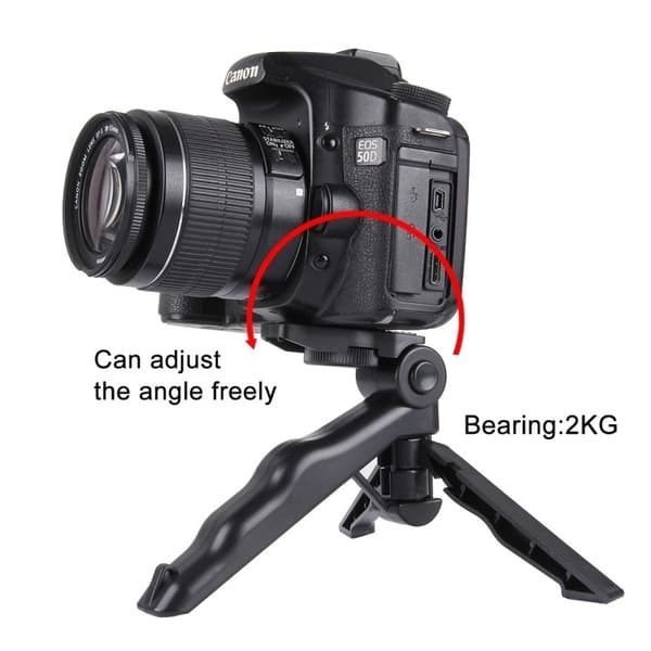 Bærbart stativ til GoPro, kompakt kamerastativ, ABS, håndholdt