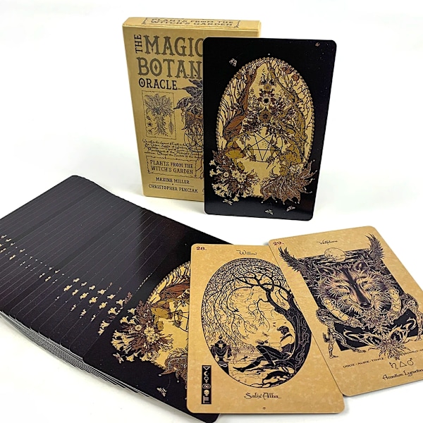 The Magickal Botanical Oracle Cards : Växter från Häxans Trädgård Använder Den Djupa Visdomen Från Naturvärlden