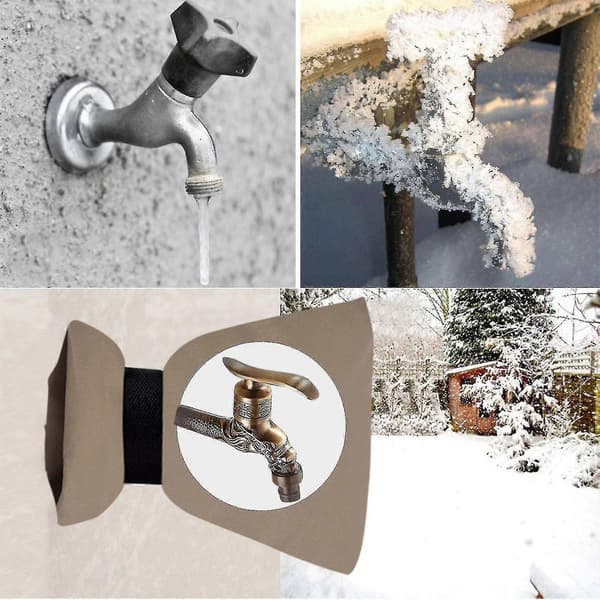 2-pack Kranlock, Frostskydd för Kranar, Utomhuskransskydd