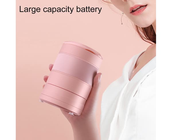 450ml Praktisk fruktblandningsmaskin Lättviktsshakes - Rosa