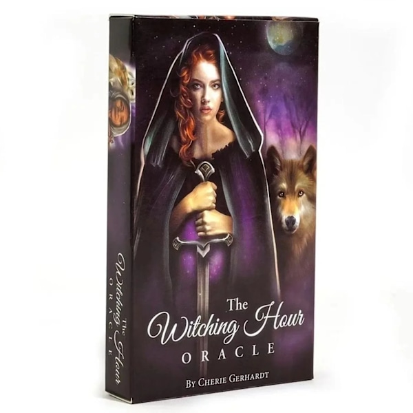 The Witching Hour Oracle Kort Fritid Spådom Meditasjon Festunderholdning Familiesammenkomster Sjakk Kortspill