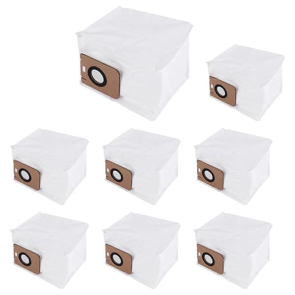 8 kpl pölypusseja Bot D10 Plus RLS3D -imurin varaosatarvikkeisiin As Shown