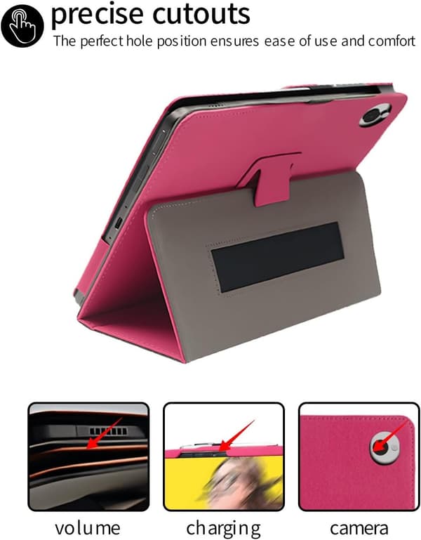 Etui til Wacom MovinkPad 11 11.45\", PU, foldbart stativ, blyantholder, håndrem