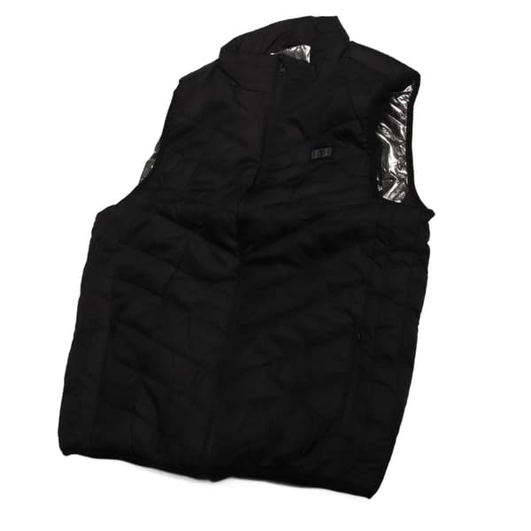 USB-oppvarmet vest, 3XL, 3-trinns temperaturkontroll, smart elektrisk oppvarming, 5V