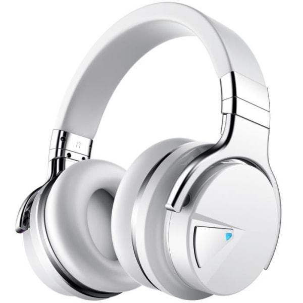 Cowin E7 White Bluetooth hörlurar - Trådlöst pannband - Bra ljudupplevelse