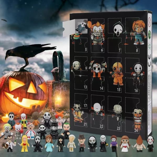 24-dagars julkalender blindlåda, Halloween överraskande rolig present