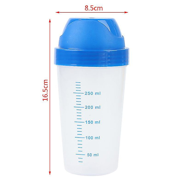 300ml Shakerflaska Kreativ Milkshake Protein Pulver Blandningsflaska Shake Kopp One Size