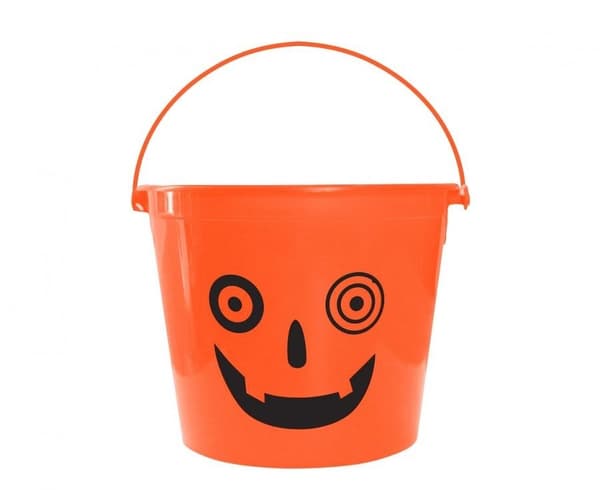 Halloween Godispåse, Pumpadesign, 14,5x11,5 cm, Godispåse i Plast
