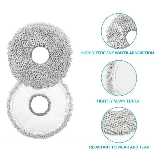 Moppiliinat L10 Ultra / L10s Pro / L10s Ultra / L10 Prime / L20 Ultra/X10 -imurin varaosiin As Shown